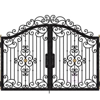 China Modern iron wall gate design for sale