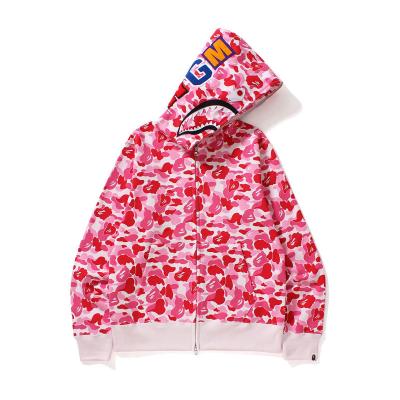 China Camouflage Bathing Ape Fully Sublimated Hoodies Men Women'S Oversize Pullover for sale