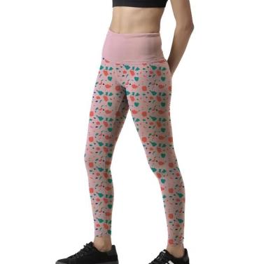 Κίνα Slim Fit Custom Sublimated Leggings παντελόνια γιόγκα αθλητικά ρούχα μήκος αστραγάλου προς πώληση