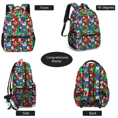 China Cartoon Full Impreso Mochila de gran capacidad Escuela primaria Mochila Reducción de carga en venta