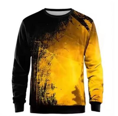 China Custom Logo Fleece Sublimation Druck Pullover Langärme Streetwear Stil zu verkaufen