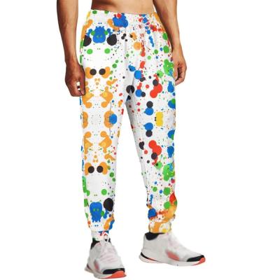 China Different Design Fashionable Sublimation Printing Jogging Trousers Pants New Arrival Best Style Men Printed Jogging for sale