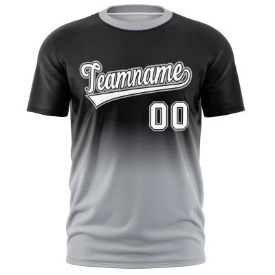 China Personalisiertes T-Shirt Druck Team Jersey Anzug Sportuniform mit Shorts Druck Name & Nummer zu verkaufen