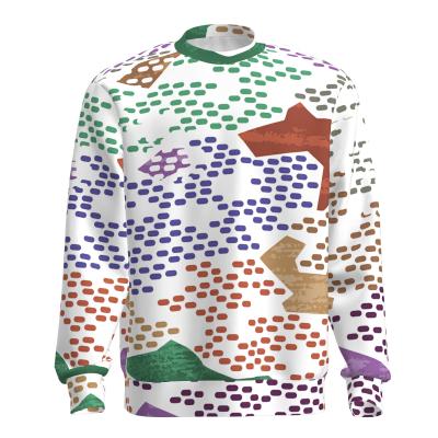 China Round Neck Sweatshirt Thermal Sublimation Heat Transfer Digital Printing Custom DIY Hoodie for sale