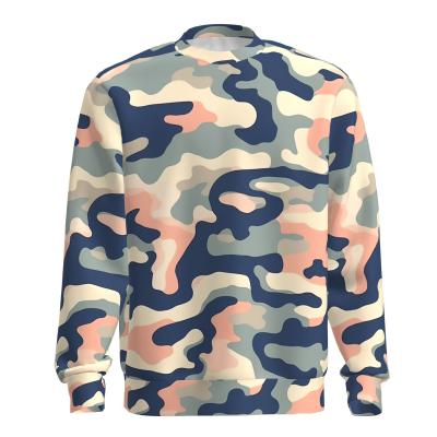 China Digital Printing Hoodie Round Neck Sweatshirt Thermal Sublimation Custom DIY Hoodie for sale