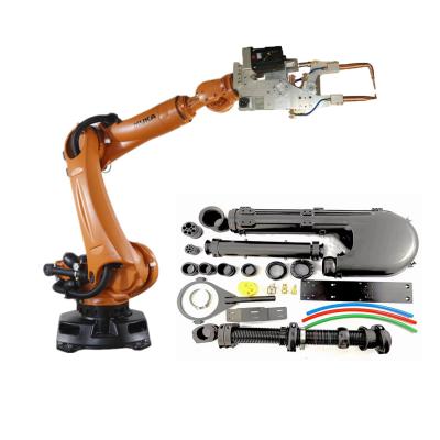 China Robot universal R2830 del KR 360 con el brazo del robot industrial del arma KUKA de la soldadura por puntos en venta