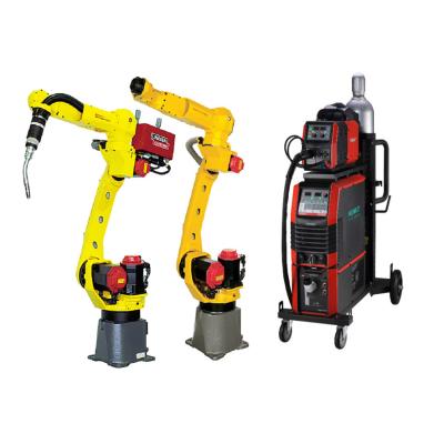 中国 megmeetの溶接機が付いている溶接ロボットの腕のFanuc M-10iA/12Sのロボティック腕の産業および6つの軸線のロボット腕 販売のため