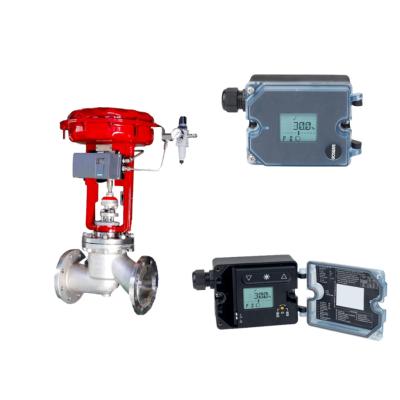 China Control Valve With Samson 3725 Electro-Pneumatic Positioner  With Its Easy Self-Calibration And Auto-Tuning Function for sale