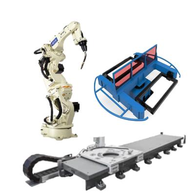 China Automatic Welding Robot FD-B4S 7 Axis Other Welding Equipment Robot And 3 Axis Postioner And Robot Linear Tracker for sale