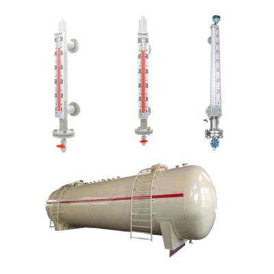 Cina FeeJoy BI di acciaio inossidabile, manometro di livello magnetico per serbatoi di stoccaggio, misurazione dell'altezza del livello in vendita