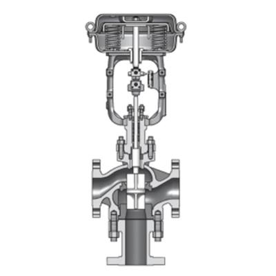 China AMT Three Way Control Valve Bolted Gland High Precision Electronic Flow Control Valve for sale