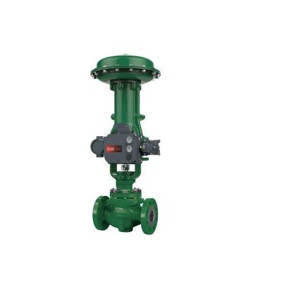 China Control Valve Of Easy-e ET For High Process Temperatures As Globe Valve With Globe Or Angle Valve Body for sale