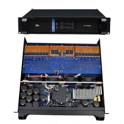 China Big Concert/Big Show/Stage/Concert/KTV/Karaoke 2u Two 2 Channel TD 2400w Watts Class Professional Power Amplifier Stereo Subwoofer Switching Amplifier fp14000 for sale