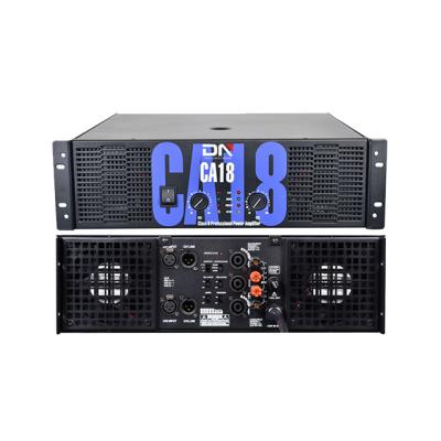 China CA18 3U 1250w 1300w CA18 3U 1250w 1300w conference/restaurant/bar class H power edge amplifier 2 channel PA system willsenton tube amp for sale