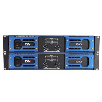 China Guangdong Manufacturers 800w 2 Channels Audio Class Conference/Restaurant/Bar/Home Theater/Professional Cinema Music Concert TD Professional Amplifier for sale