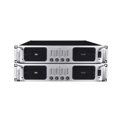 China Conference/Restaurant/Bar/Home Theater/Cinema 2U 800w Class H Power Amplifier Home Theater Amplifier Musical 4 Channels 4 Music Concert for sale