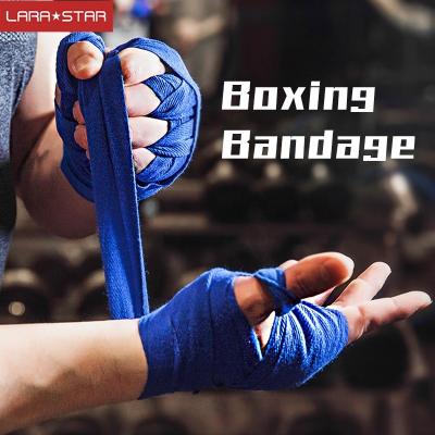 China Adjustable Elasticity Sanda Hand Binding Belt Sandbag Hand Protection Boxing Pure Thai Boxing Muay Bandage Binding Fighting Cotton Boxing Bandage for sale