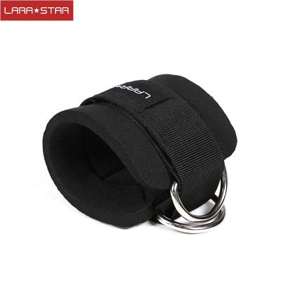 China Adjustable Comfortable Adjustable Sports Ankle Protector Buckle For Cable Machine Accessories Fitness Ankle Brace Protector for sale