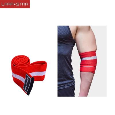 China Custom Elastic Elbow Bandage Fitness Protector Weightlifting Exercise Aid with Arm Protector Elbow Bench Push Up Sling for sale