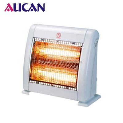 China Hotel Portable heater mini halogen CE/ERP/RoHS 400W/800W heater with or without fan electric infrared halogen heater for sale