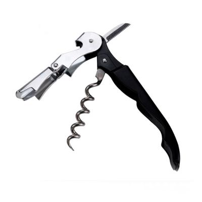 China Portable Multifunctional Wine Corkscrew Stainless Steel Wine Bottle Opener Seahorse Corkscrew for sale