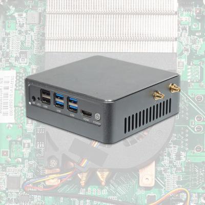 China For Gaming OEM ODM Game Box Compute Mini Box 12thCPU Desktop PC I3/i5/i7 11th Included Small Size Fanless HD WIFI With VESA Bracket for sale