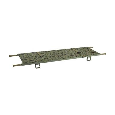 China Durable metal manual folding stretcher transport medical military stretchers for sale for sale