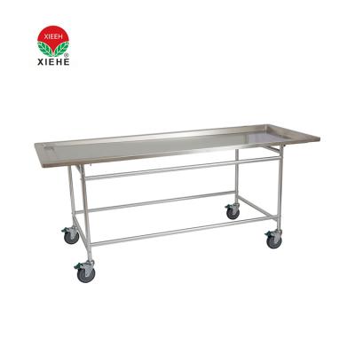 China American style stainless steel autopsy table high quality price for sale