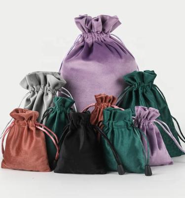 China Packaging bags OEM Personalized 45% Recycled Cotton Other Textiles Leather Microfiber Velvet Jewelry Pouch For Packaging Bags for sale