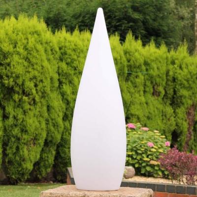 China Portable 16 Colors Changing Glowing Events Decoration Led Cone Shape Pillar Door Light for sale