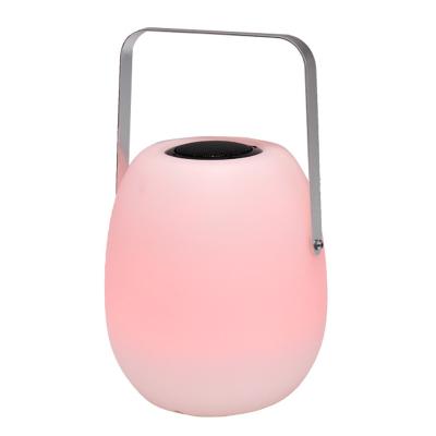 China No Glow Portable Wireless Handle Outdoor Led Speaker for sale