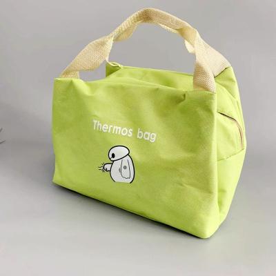 China Handled Customized Waterproof Oxford Thermal Bag Aluminum Foil Insulation Bag With Zipper for sale