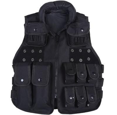 China FREE SAMPLE 600D Child Application Waistcoat High Strength Outdoor Tactical Chest Vest Tactical Army Combat Training Vest for sale