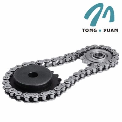 China Roller chain and steel sprocket wheel for sale