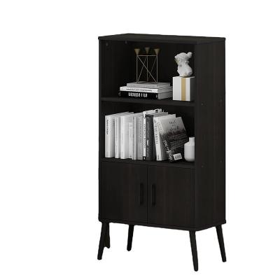 China Adjustable (height) morden living room furniture bedroom black storage cabinet for sale