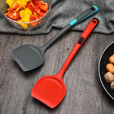 China Special stocked for pancake pancake non-stick spatula one-piece cookware silicone Turner for sale