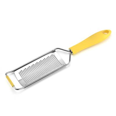 China Facteel Sustainable Compound Food Plane The Kitchen Household Paring Knife Handle Rubber Cheese Grater for sale