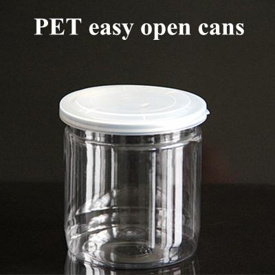 China Aluminum Candy Diameter 85mm PET Cans Easy Open Lid for sale