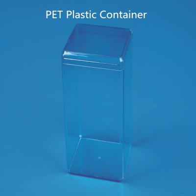 China Plastic Square Candy China Factory PET Container For Food Packing for sale