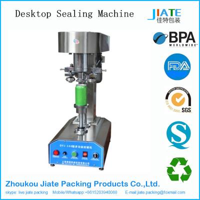 China CLOTHING Factory Desktop Semi-automatic Plastic Easy Open Box Sealing Machine for sale