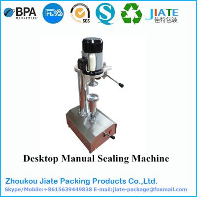 China CLOTHING Henan JIATE desktop manual sealing machine for sale