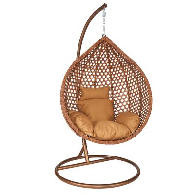 China New Design Super Comfortable Fashionable Custom Made Hanging Egg Chair Rattan Cane Swing Chair Hanging for sale