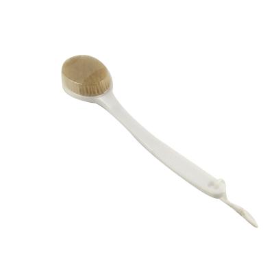 China EXFOLIATE body brush bath exfoliating with long handle bath brushes, sponges for sale