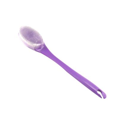 China Long Handle Silicone Bubble Bath Brushes With Mini Facial Brush Cleaning for sale