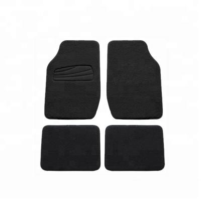 China Black Carpet Automobile Tuned Non Slip Mat For Car Mats Car Trunk Mat for sale