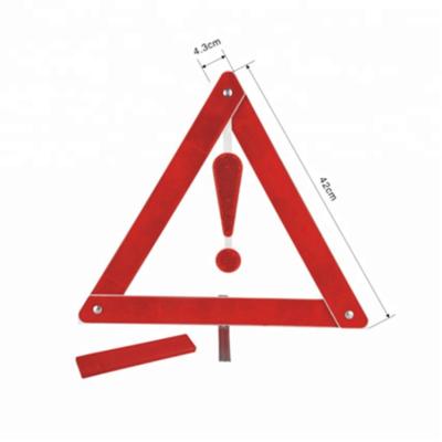 China GPPS+HIPS Red Triangle Road Signs Safety Kit-Warning Triangle Reflectors for sale