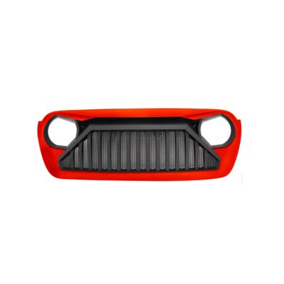 China ABS Auto Parts Racing Grills Suit For Jeep Wrangler JL Car Intake Grille Grill Front Grill for sale