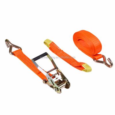 China Polyester 4 Ton Cargo Lashing Belts Car Tie Down Straps for sale