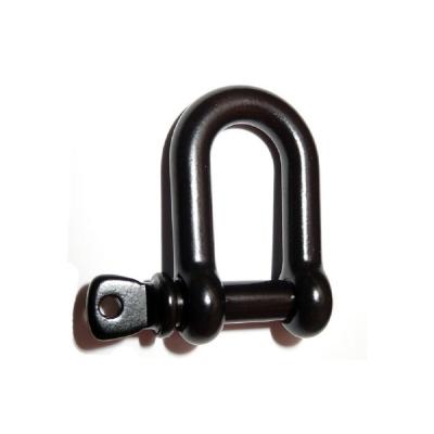 China As follows Heavy Duty D Ring Shackle for vehicle recovery, towing, stump removal for sale