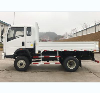 China Sinotruk Howo 4x4 Off Road Light Cargo Truck For Sale 6 - 8L Video Technical Support, Online Support for sale